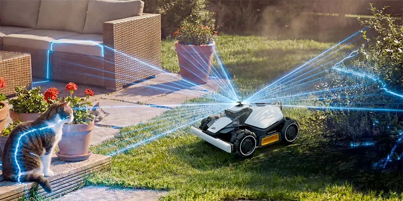 Mammotion Luba Mini 2 AWD 1500 - Cordless Lawn Mower Robot 1500 sqm