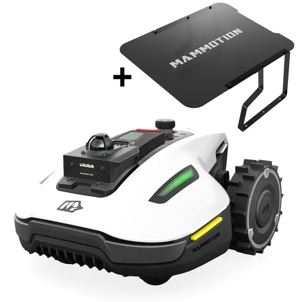Mammotion Yuka Mini 2 1000 - Cordless Robotic Lawnmower with Perimeter Mowing Area of 1000 m²