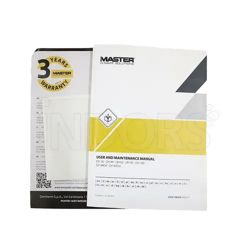 Master DH 26 instruction manual