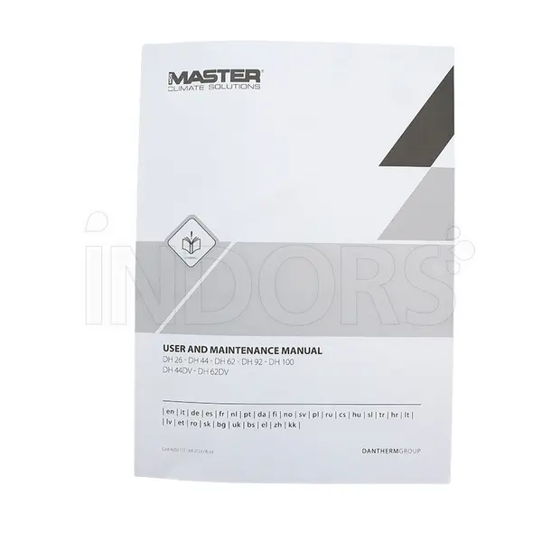 MASTER DH 62 - Professional Dehumidifier