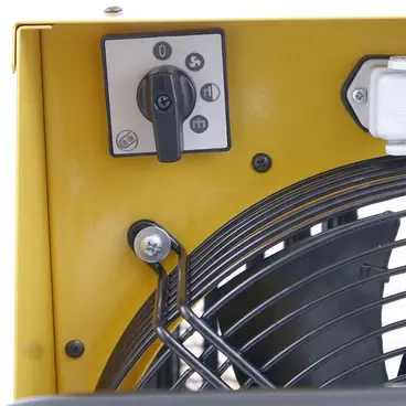 Master B 18 EPR control panel - Mobile Hot Air Generator controls