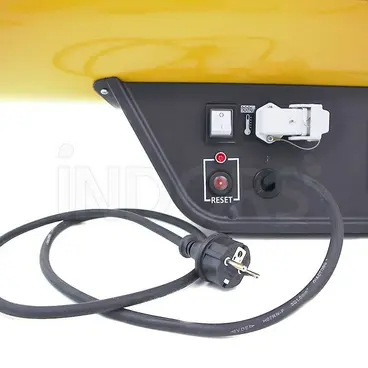 Master BLP 53 ET plug and controls - Gas Hot Air Generator