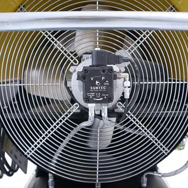 Back of the Master BV 290 - Industrial Diesel Heater