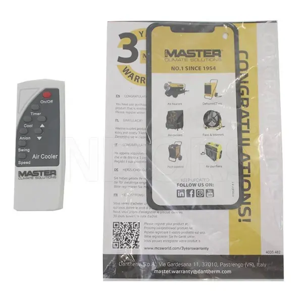Equipment Master BC 80 - Portable Evaporative Cooler