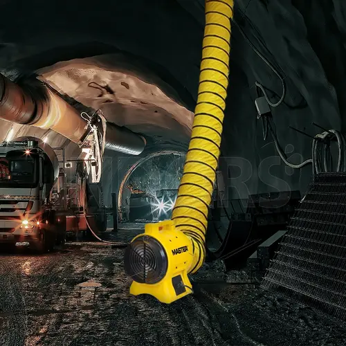Master 4800 BL Blower Creates Air Circle