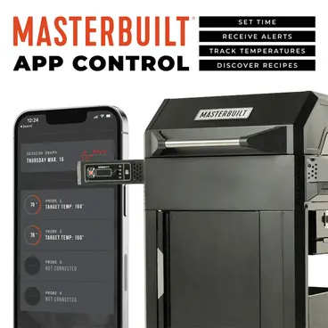 Masterbuilt AutoIgnite Series 545 - Digital Charcoal Grill and Smoker model MB20042724