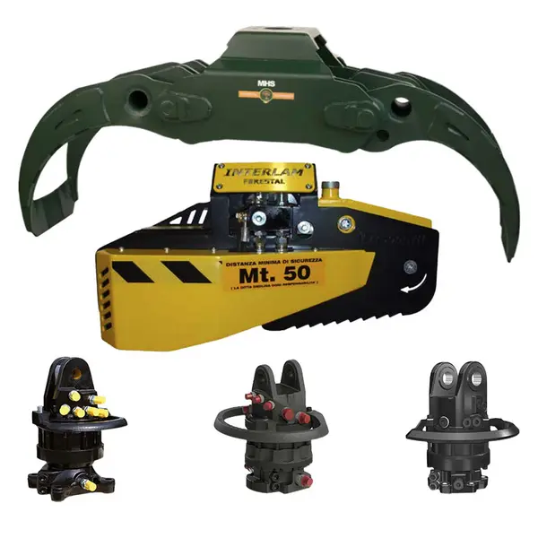 MHS TMR 1400 HD Reinforced + IT 500 CTH - Pliers with 50 cm Chainsaw Kit and Rotator