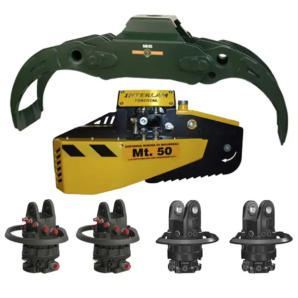 MHS TMR 1600 HD Reinforced + IT 500 CTH - Pliers with 50 cm Chainsaw Kit and Rotator