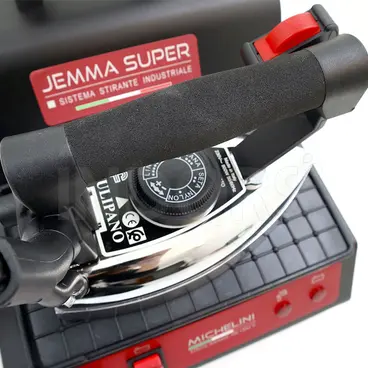 Michelini Jemma Super Nero - Stainless Steel Steam Iron