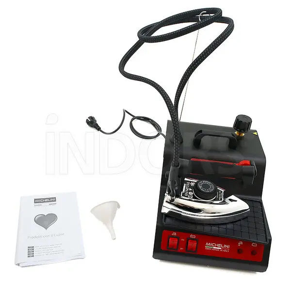 Michelini Jemma Super Nero - Stainless Steel Steam Iron