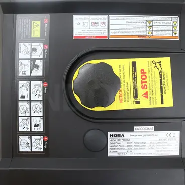 Mosa GE 7000 MI - Generator 7.9 kW fuel cap
