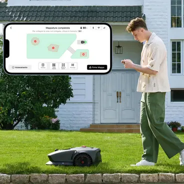 MOVA 600 KIT - Wireless Robot Lawn Mower with 81 Replacement Blades MVVIMM600KIT