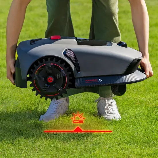 MOVA 600 KIT - Wireless Robot Lawn Mower with 81 Replacement Blades MVVIMM600KIT