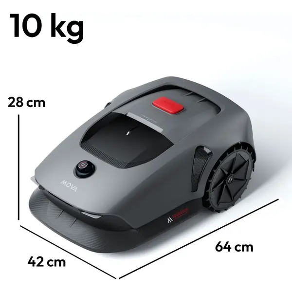MOVA 600 KIT - Wireless Robot Lawn Mower with 81 Replacement Blades MVVIMM600KIT