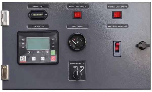 Multipower MY20YSS 10018 - Control Panel Silenced Industrial Diesel Generator 22 kW