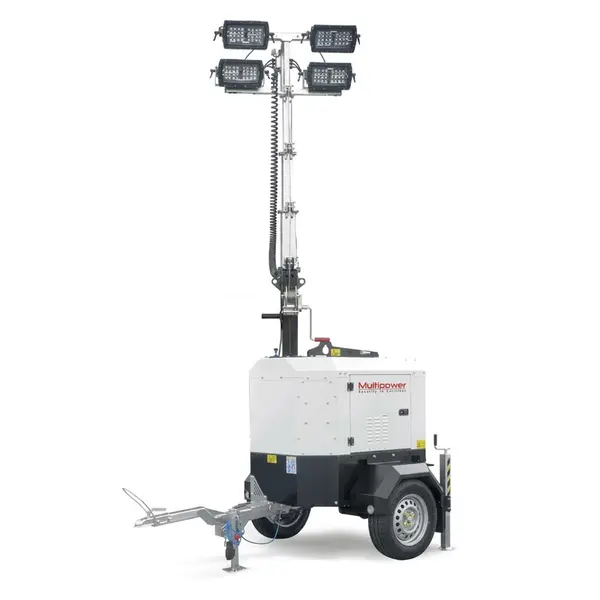 Multipower MI70YMC 10040 - 7 m LED Light Tower with Built-in Generator
