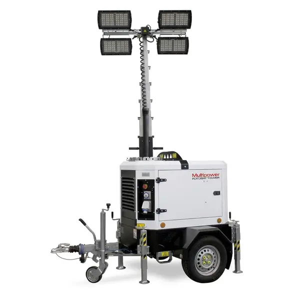 Multipower MI85YMC 10039 - 8.5 m LED Light Tower with Integrated Generator