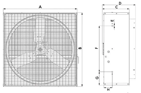 Munters-EDT30HE-Dimensions