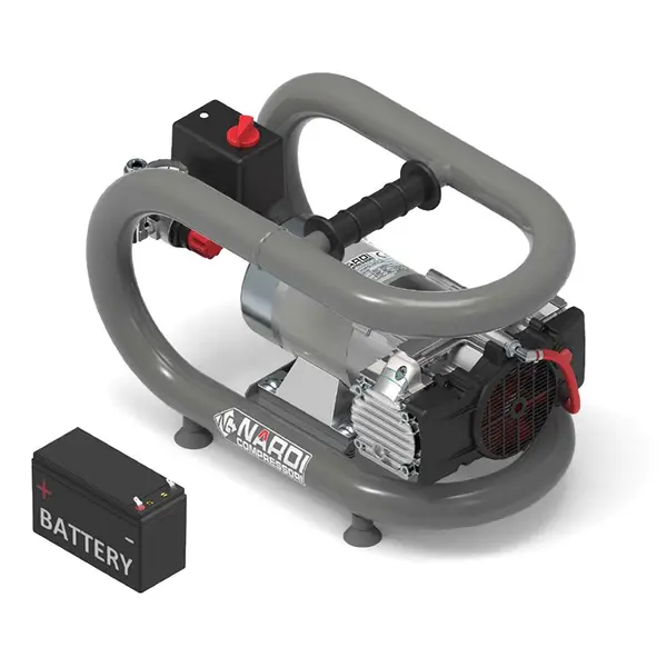Nardi Esprit 3T 60 24 V - 3L Portable Battery-Powered Compressor