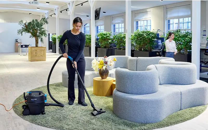Nilfisk VP300 Hepa Basic - High Filtration Vacuum Cleaner for Hotels, Offices, and Shops