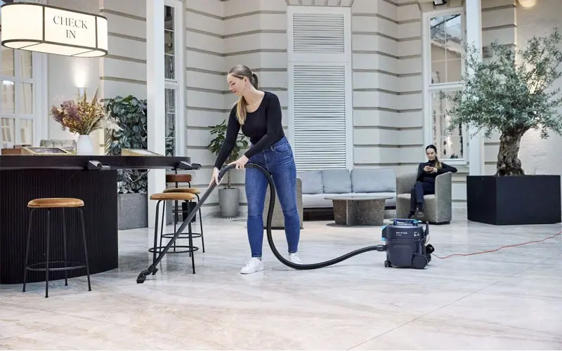 Nilfisk VP300 Hepa Basic - High Filtration Vacuum Cleaner for Hotels, Offices, and Shops