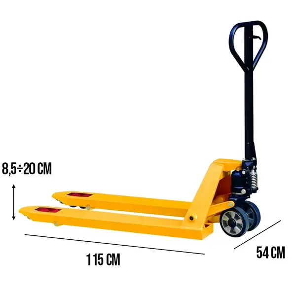 Novamach N2/GP - Pallet Truck with 200 mm Fork Roller