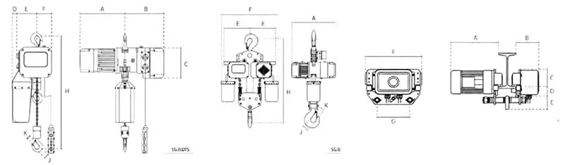 Novamach electric hoist