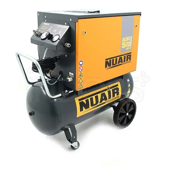 Nuair AIR SIL EVO B3800B/3CM/100 - Silenced Piston Compressor 100 L