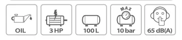 Nuair AIR SIL EVO B3800B/3CM/100 main features