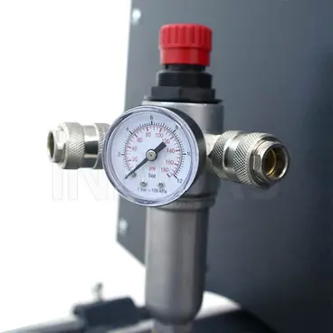pressure gauge Nuair B3800/3M/100C SIL - Silenced Piston Compressor