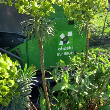 Ohashi ES101GH - 9 HP Petrol Shredder