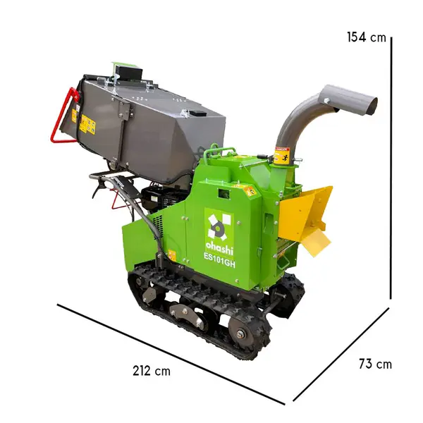 Ohashi professional shredder dimensions