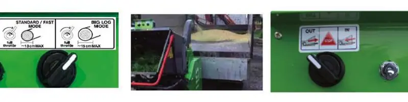 Ohashi ES151GH - 23 HP Tracked Wood Chipper