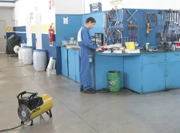 Oklima SK 120 C - Industrial Electric Hot Air Cannon