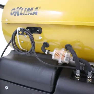 hull detail Oklima SE 120 - Diesel Heater Cannon