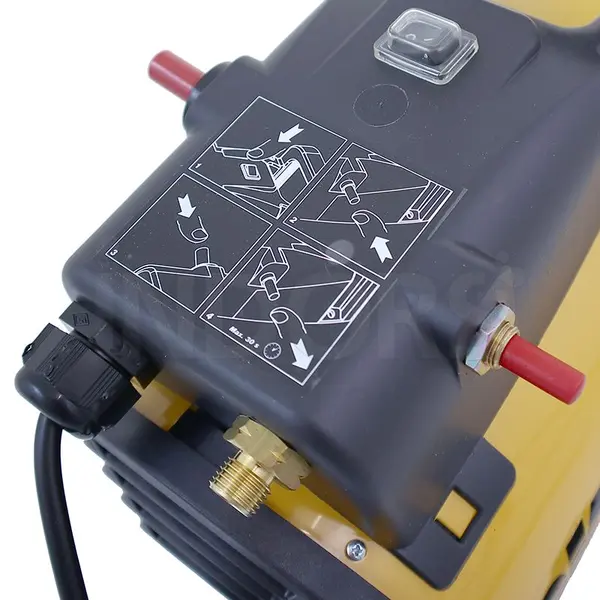 Oklima SG 40 control panel - Portable Gas Heater
