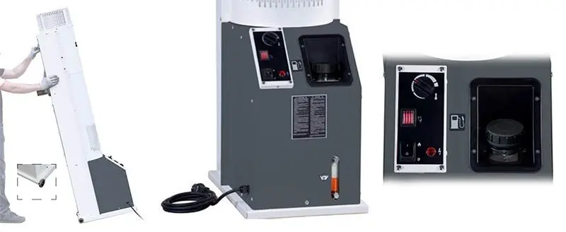 Oklima SV 72 - Plug & Play Indirect Combustion Hot Air Generator - Biemmedue