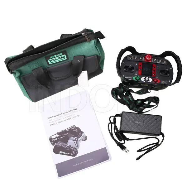 Pogo M-Tech MONSTER 100 - Tracked flail mower equipment