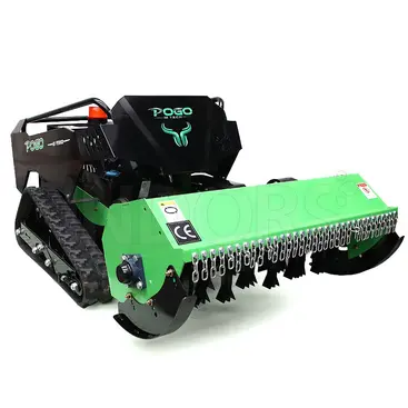Pogo-M-Tech robot flail mower