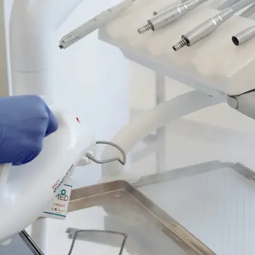 Polti Sani System Gun - Steam Sanitization of Medical Studies