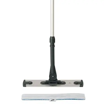 Polti Moppy Black Premium - Steam Mop with Dust Catcher Function