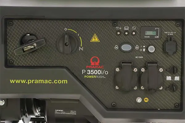 Pramac P3500I/O Control Panel