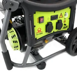 Pramac WX3200 Controls and Grip Rubber
