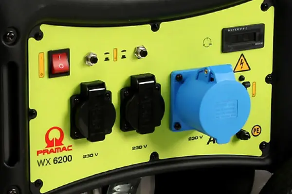 Pramac WX 6200 Generator Controls