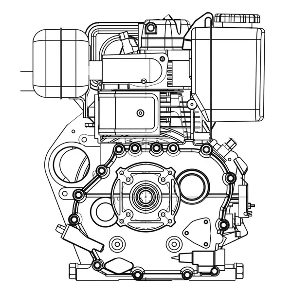 Pramac DX8500 PT852TXA000 - 8500 W Diesel Power Generator