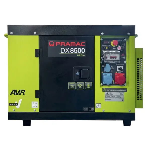 Pramac DX8500 PT852TXA000 - 8500 W Diesel Power Generator