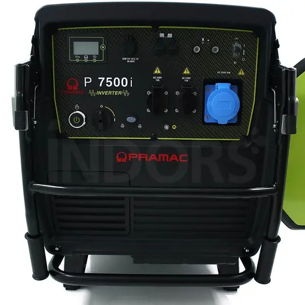 Pramac P7500i generator control panel