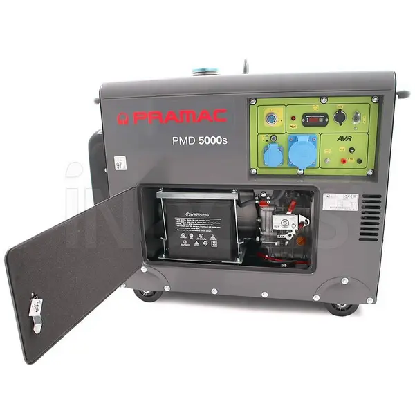 door opener Pramac PMD5000S - Silenced Diesel Generator 5 kW