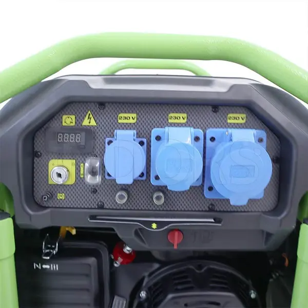 control panel for connecting Pramac PX 8000 sockets - Carellato Generating Set with AVR
