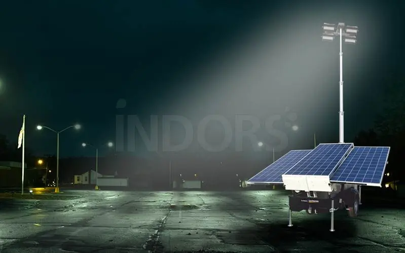 Set Pramac VT-Solar Manual - Light Tower with Solar Panels